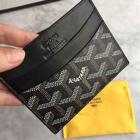 goyard card holder singapore price|Goyard card holder price.